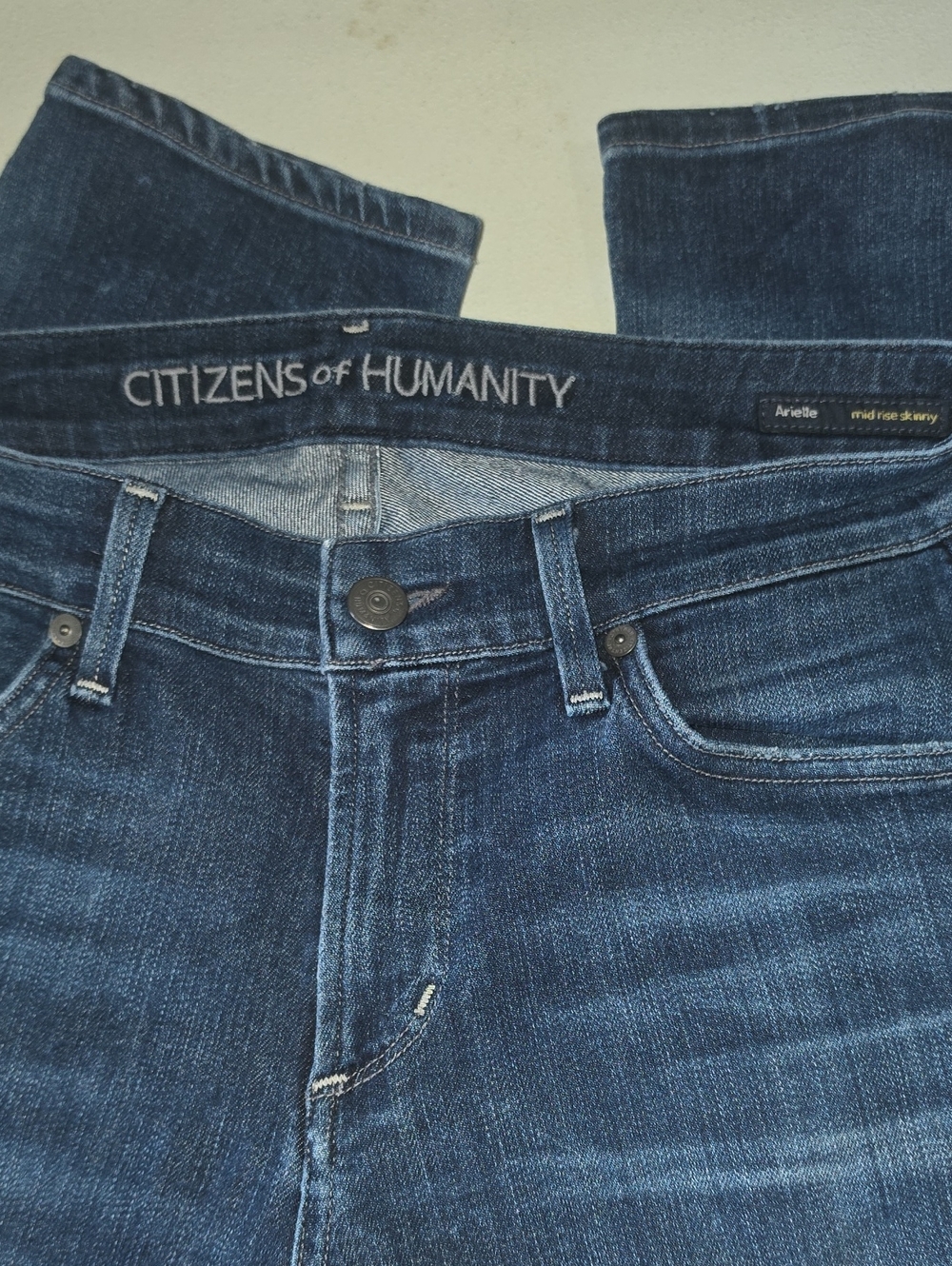 Citizens Of Humanity Mid Blue Skinny Jeans